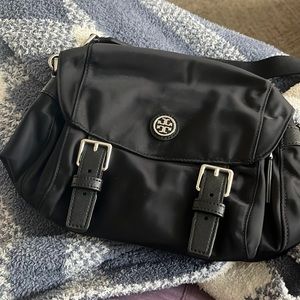 Black nylon Tory Burch side bag - brand new without tags